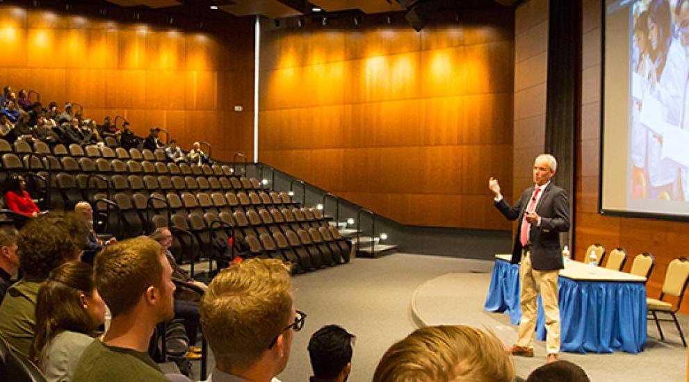 Humane health speaker at Creighton